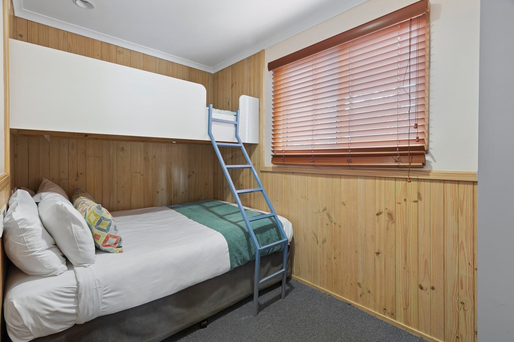 Holiday Villa 2 Bedroom second room double and single bunk on top 