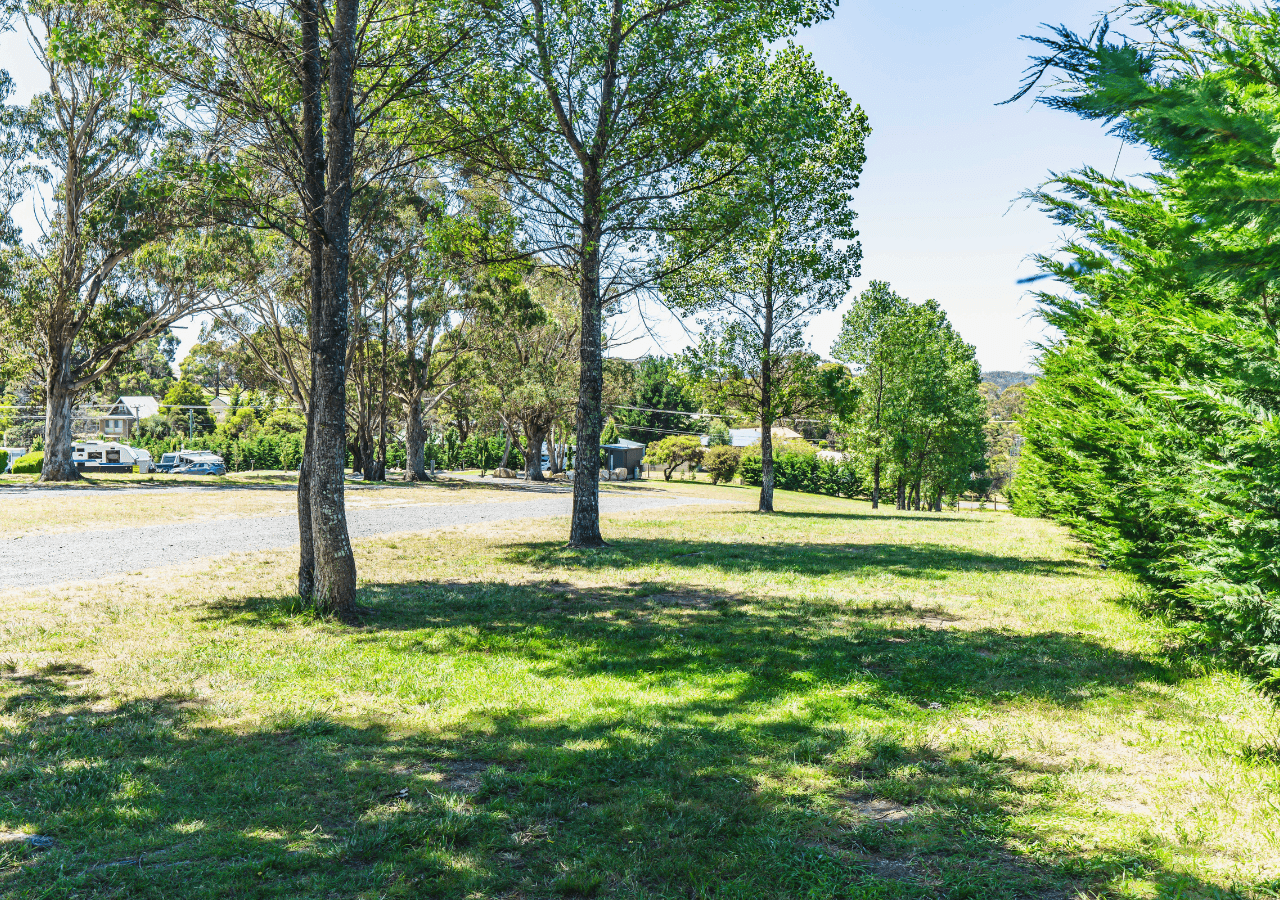 Unpowered site section for camping