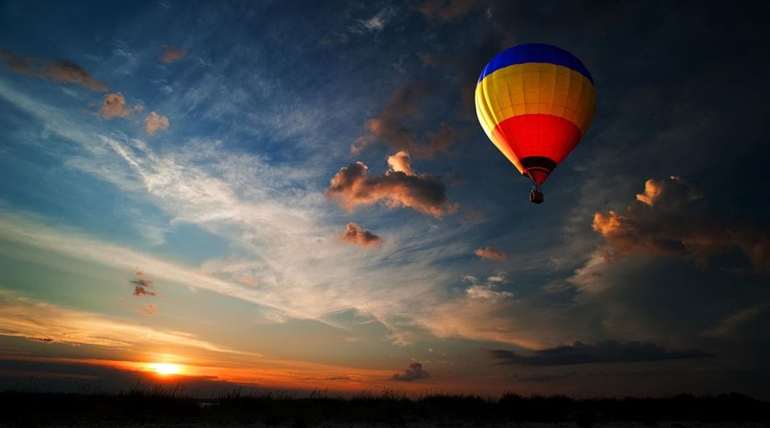 RS Hot Air Balloons At Sunset 1
