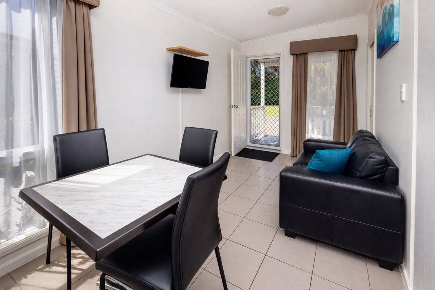 Small Family Apartment Living Area