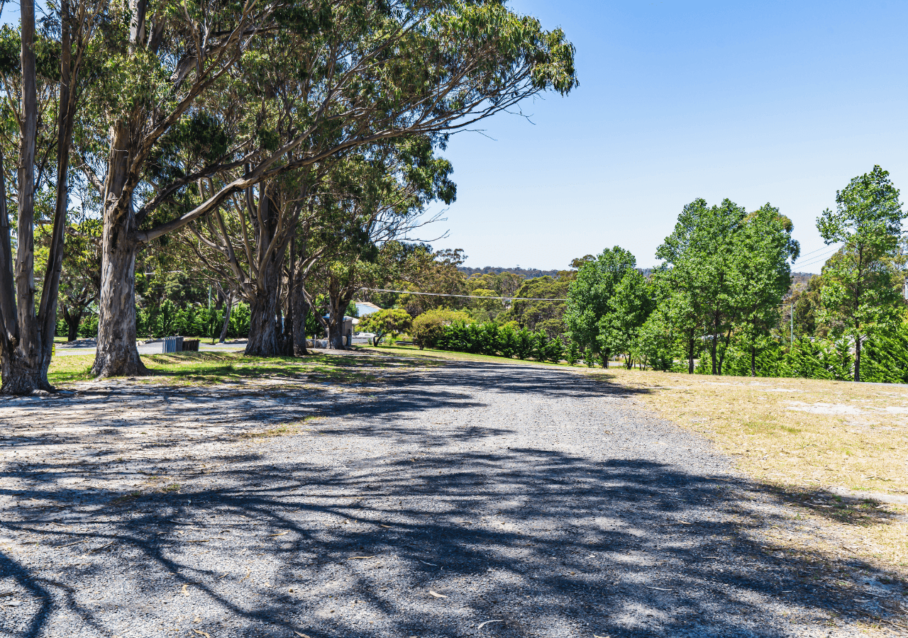 Unpowered site section for camping