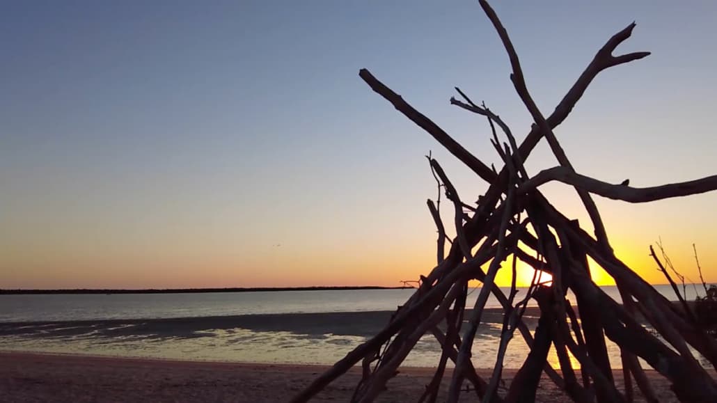 Sunset from the Beach