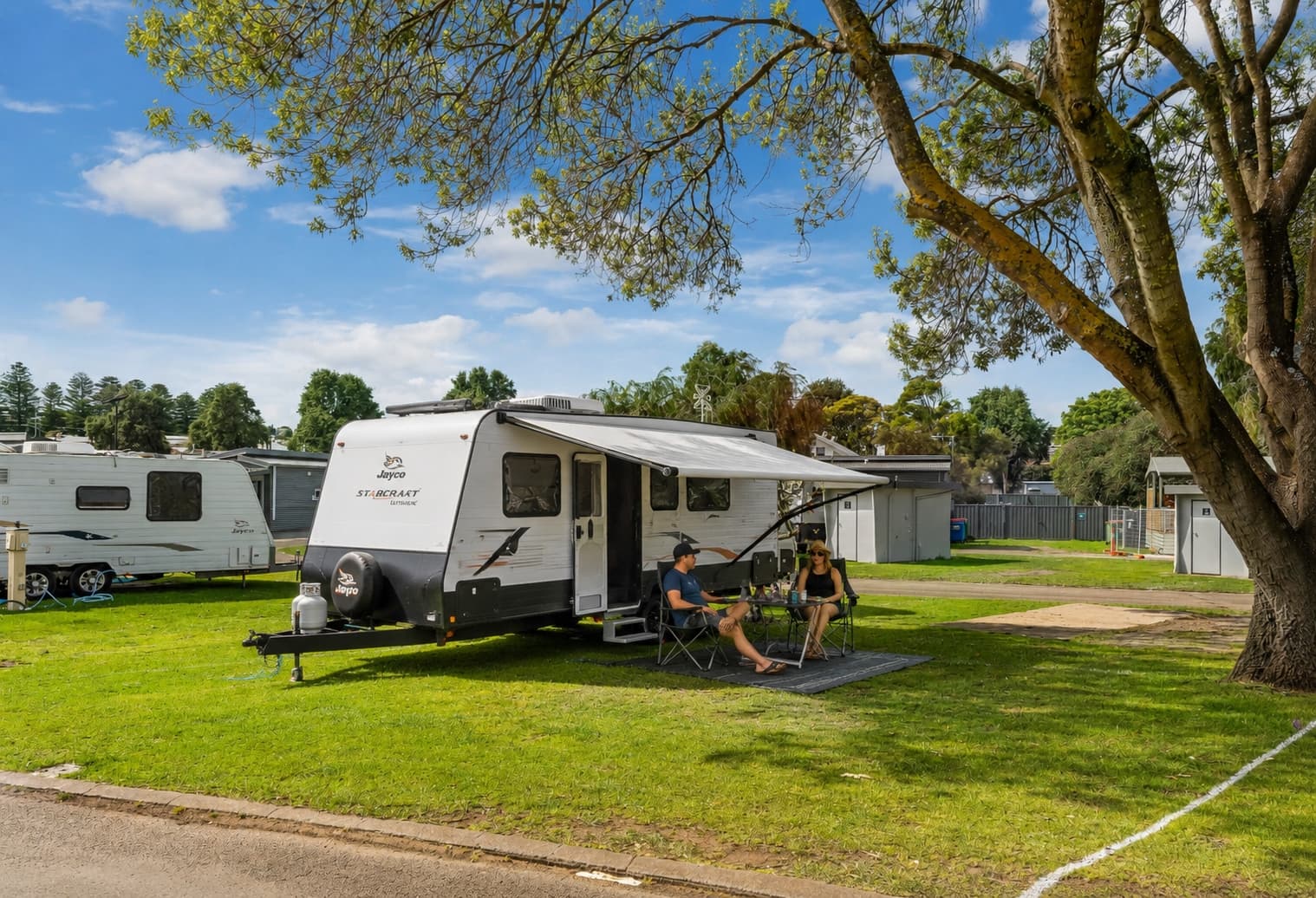 Powered grass site at Tasman Holiday Parks - BIG4 Warrnambool