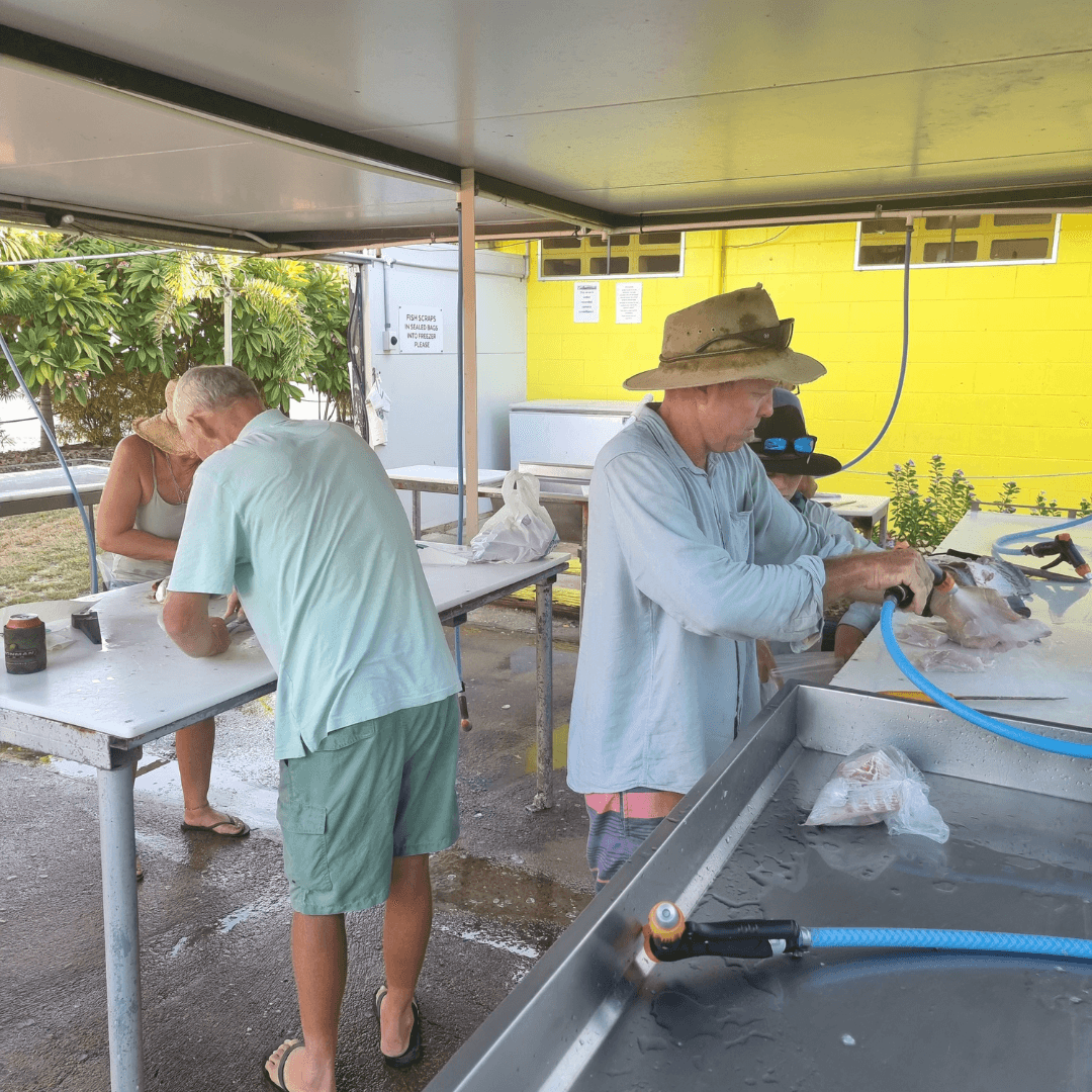 Fish Cleaning Station
