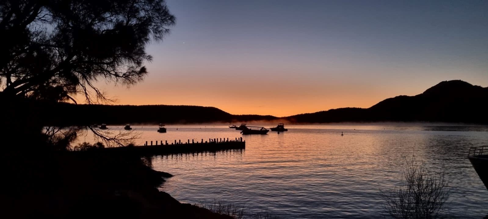 Sunrise in Coles Bay