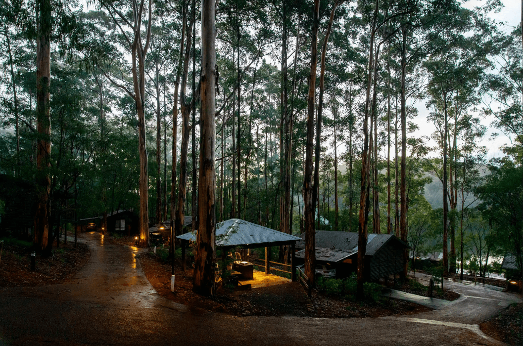 Cosy cabins at RAC Karri Valley