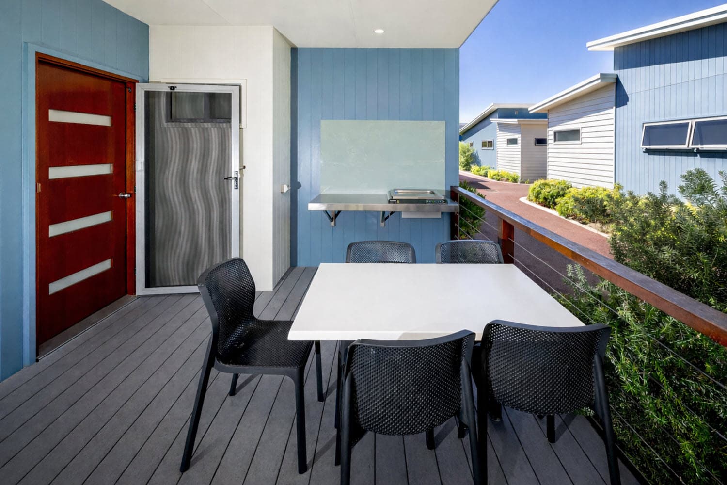 2 Bedroom Deluxe Villa BBQ Deck