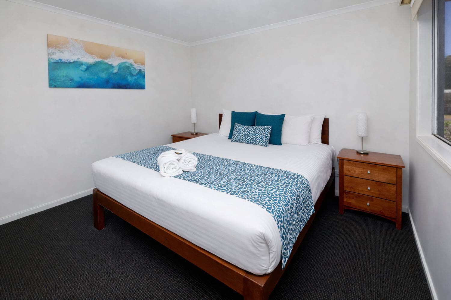 2 Bedroom Holiday Home Master Bedroom