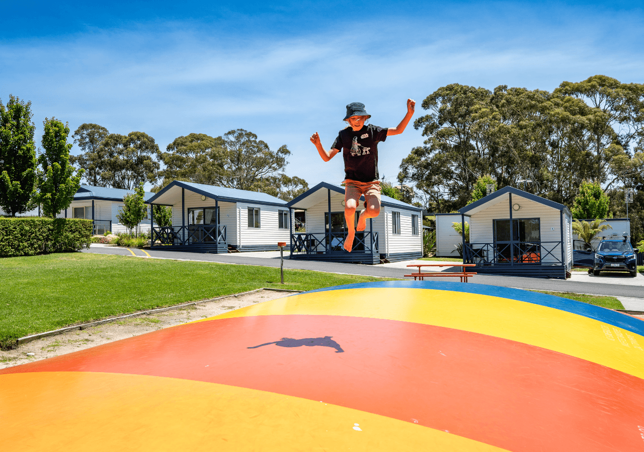 Jumping pillow