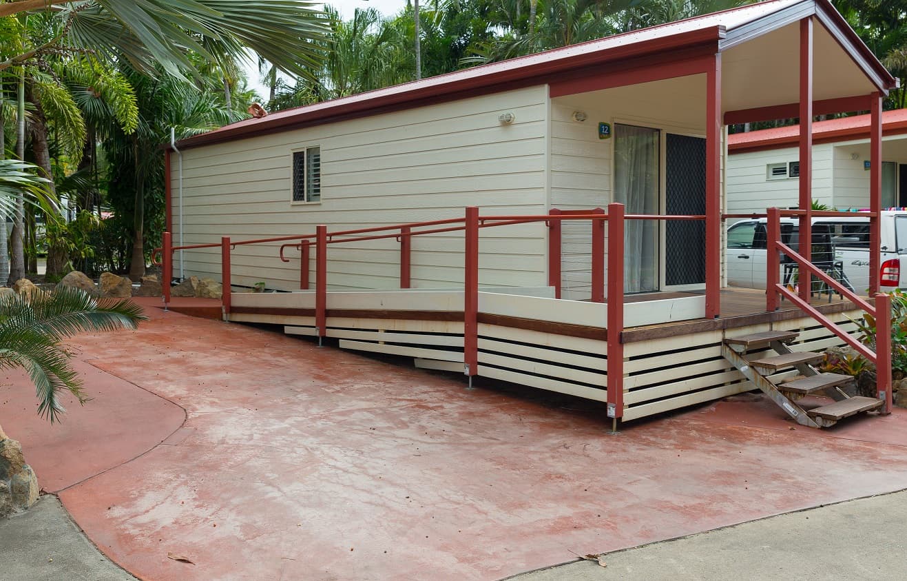 Accessible Deluxe Studio ramp