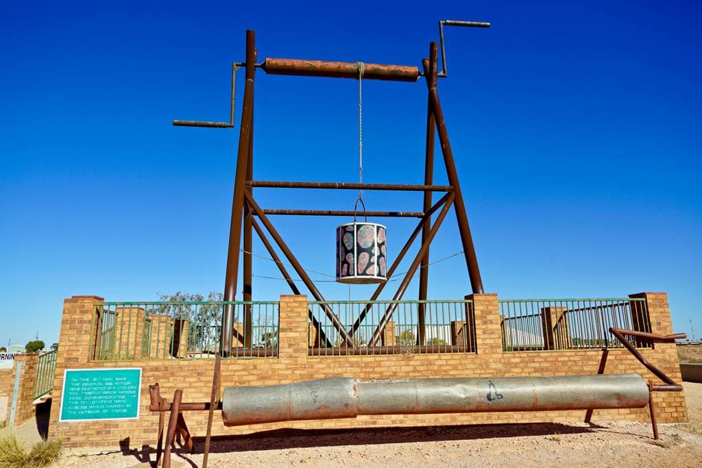 The Big Winch Lookout Coober Pedy