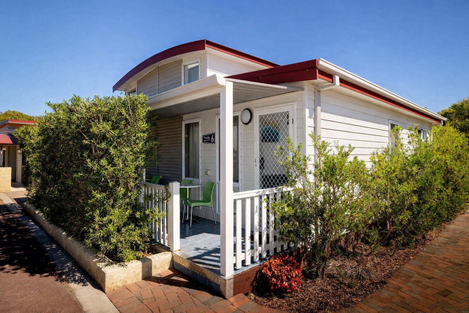 Small Family Apartment Outside