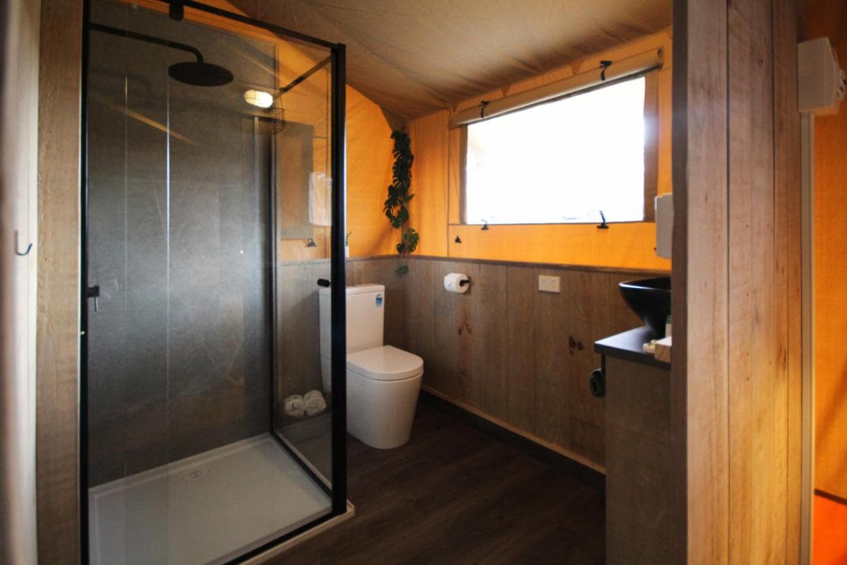 Safari Tent Bathroom