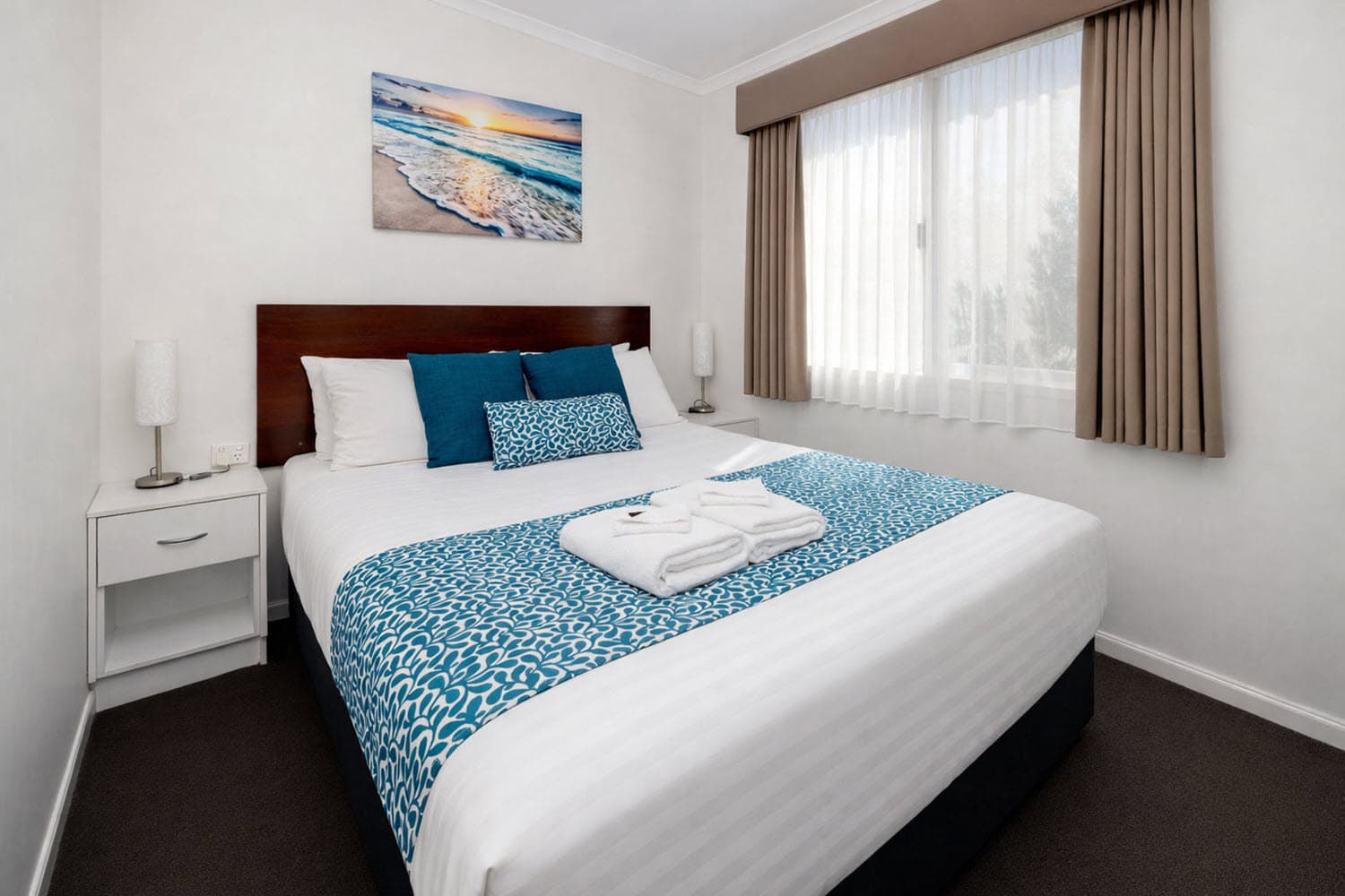 Small Family Apartment Master Bedroom