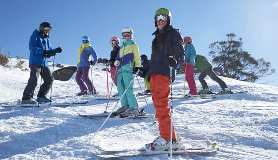 Skiing Perisher