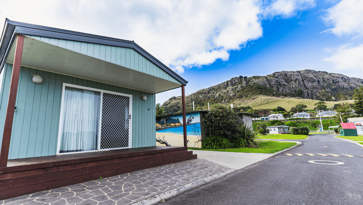 Waterview cabin in BIG4 Stanley