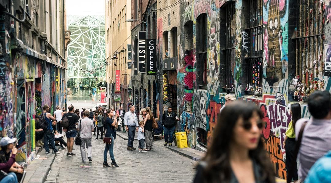 Hosier Lane, Melbourne Image Credit Robert Blackburn