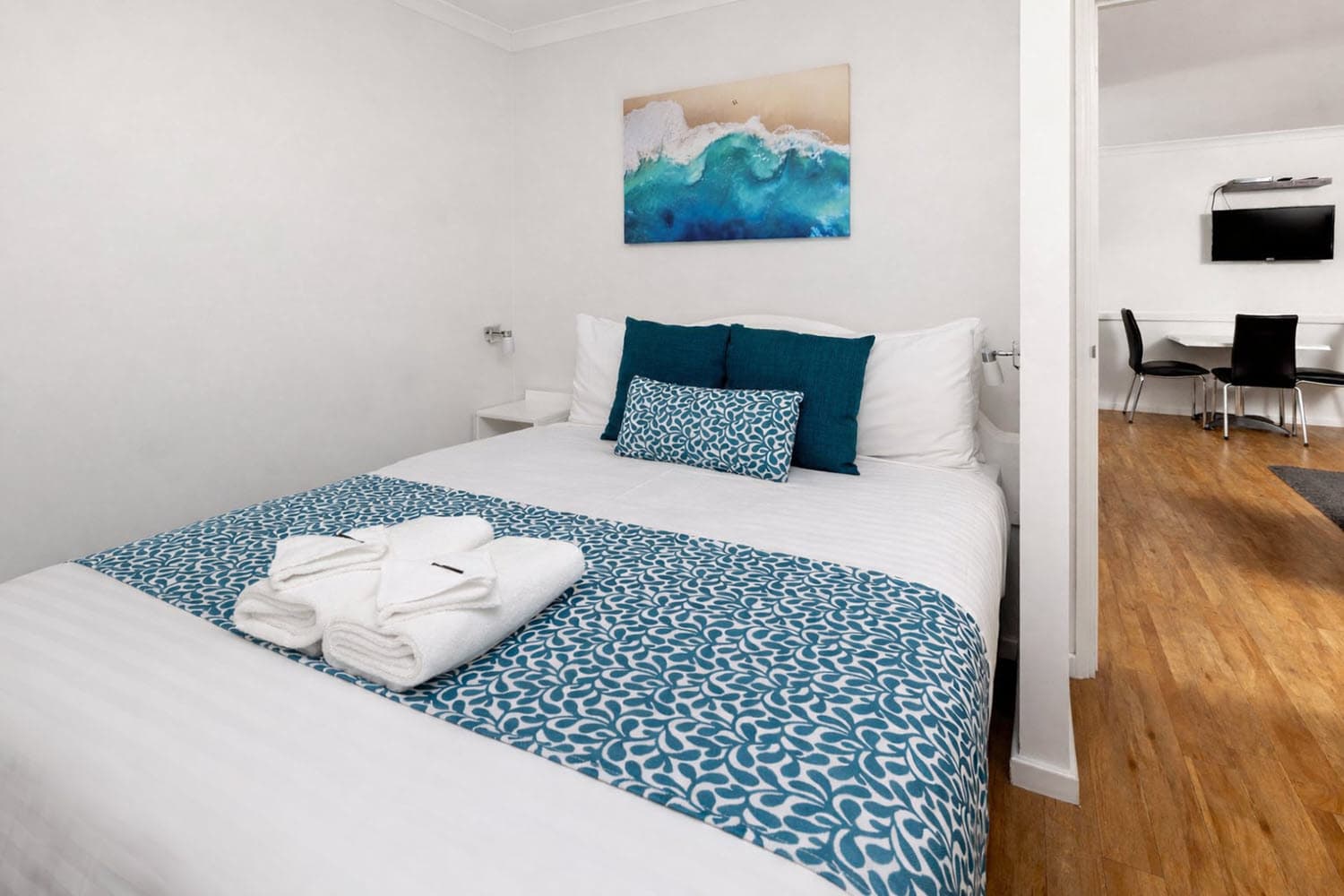 Large Family Apartment Master Bedroom