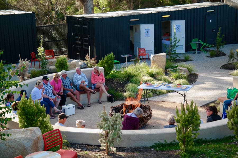 Communal fire pit