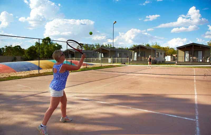 NRMA YM Tennis Court (1)