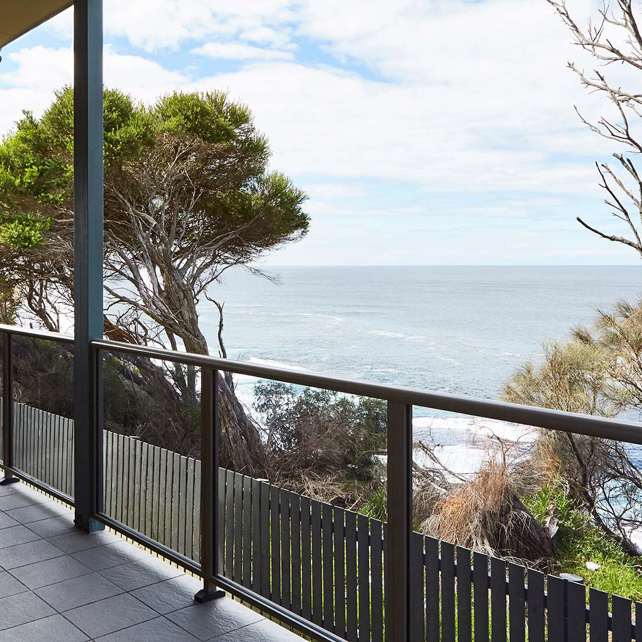 Beautiful view of Clifftop Condos With Ocean Views