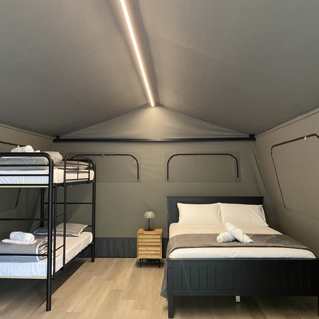Deluxe Safari Tent BIG4 Nelligen Holiday Park