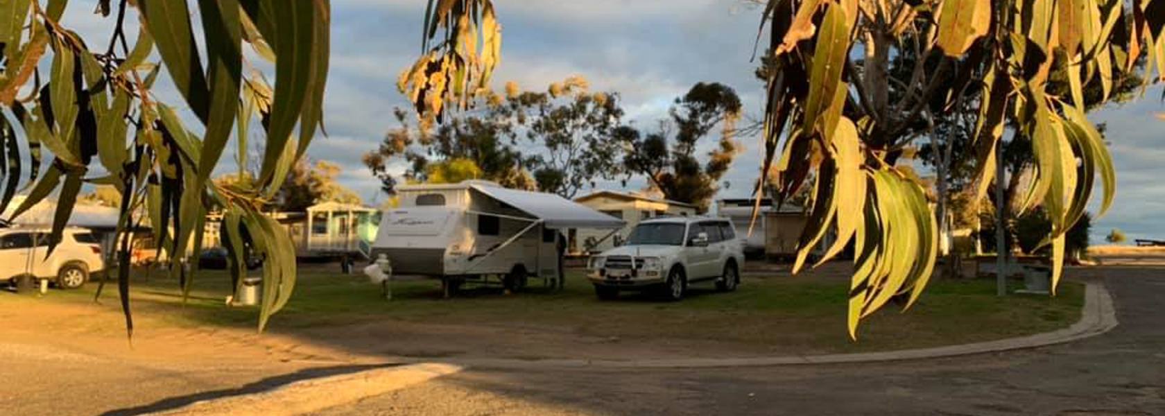 Powered Drive Thru Site City Lights Holiday Park