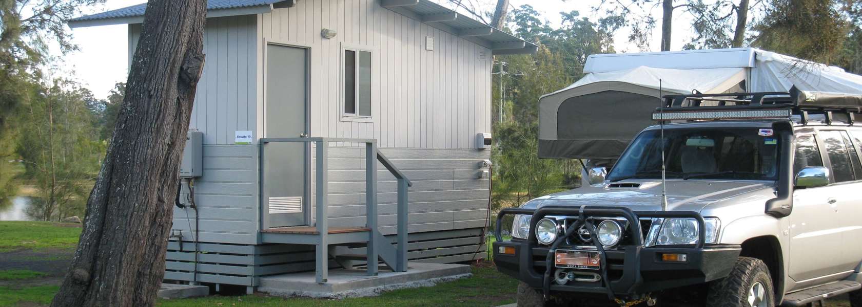 Creek Front Powered Ensuite Site BIG4 Nelligen Holiday Park