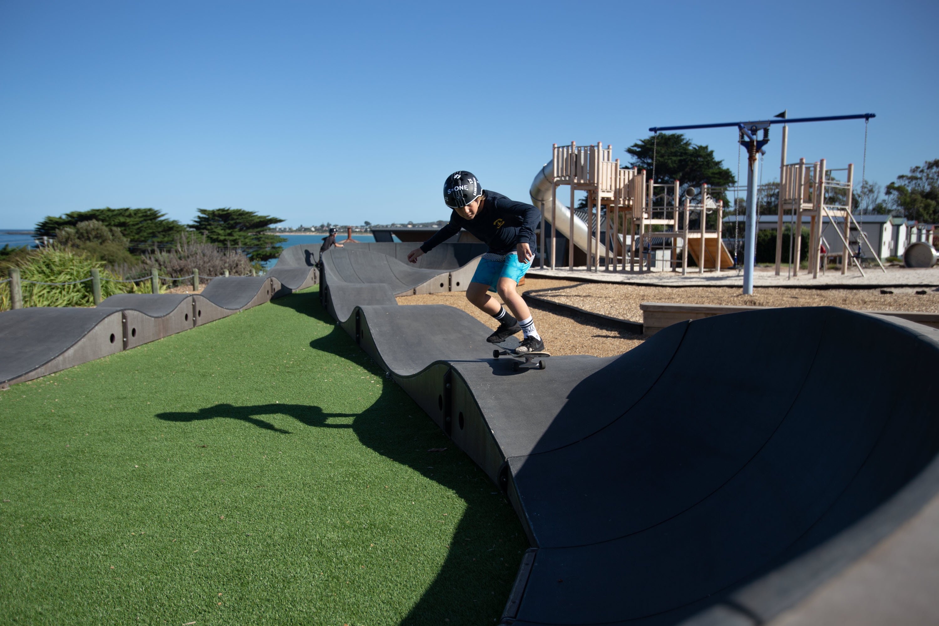 Pump Track at BIG4 Apollo Bay Facilities and Activities