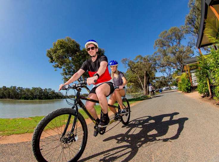 Bike Hire at BIG4 Renmark Riverfront Holiday Park Facilities and